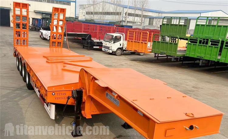 4 Axle 80 Ton Drop Deck Trailer for Sale in Zambia, Lusaka