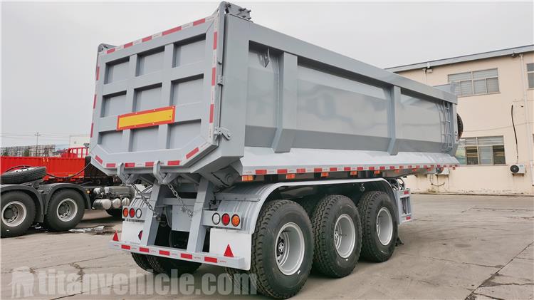 Tri Axle 60 Ton Dump Trailer for Sale In Guyana