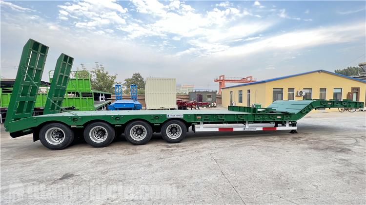 4 Axle 100 Ton Low Loader Trailer for Sale In Zimbabwe