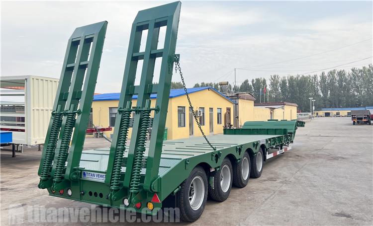 4 Axle 100 Ton Low Loader Trailer for Sale In Zimbabwe