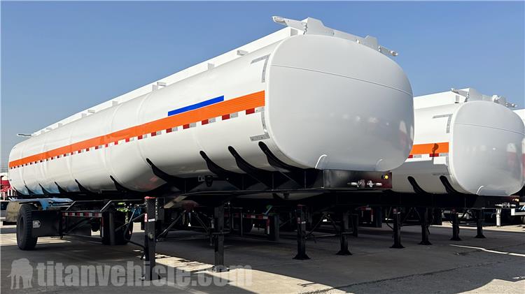 40000 Liters Palm Oil Tanker Trailer for Sale In Bolivia - TITAN VEHICLE