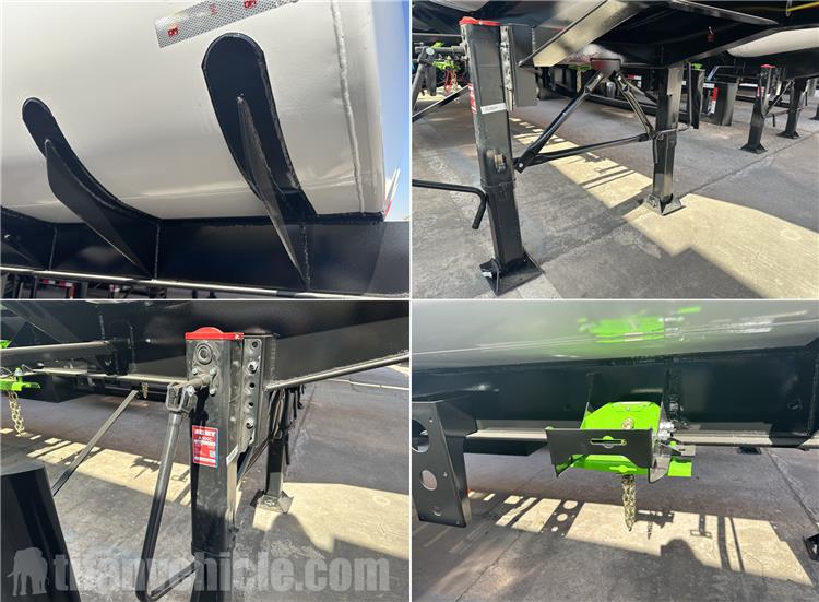 40000 Liters Palm Oil Tanker Trailer for Sale In Bolivia - TITAN VEHICLE