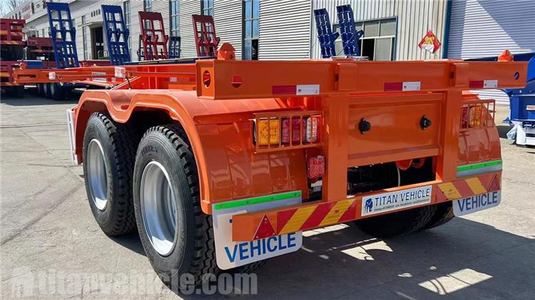 2 Axle 20 Ft Skeletal Semi Trailer for Sale In Zimbabwe