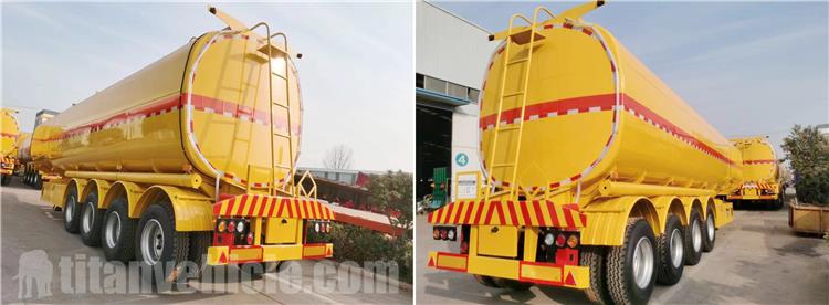 50000 Liters Petrol Tanker Trailer for Sale In Benin