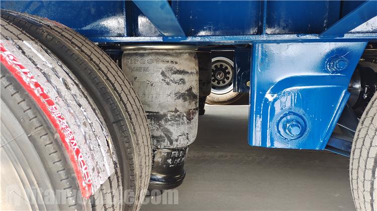 3 Axle 52m Extendable Trailer for Sale in Tanzania