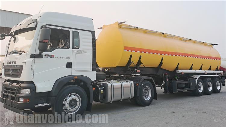 40000 Liters Stainless Steel Tanker Trailer for Sale In Congo