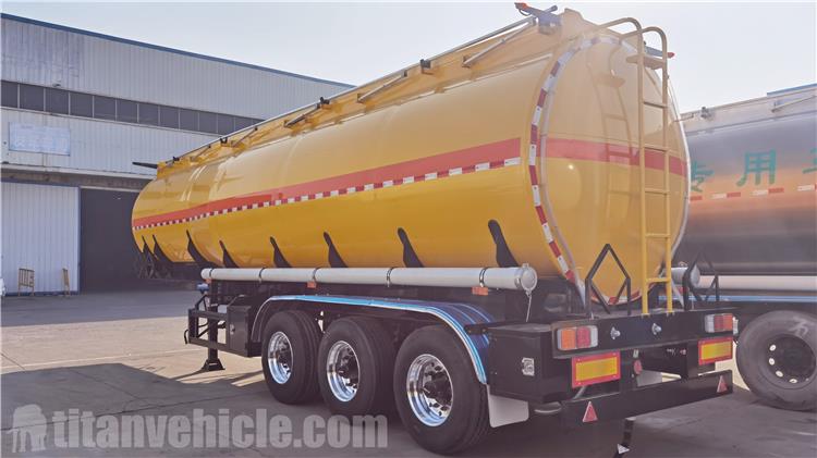 40000 Liters Stainless Steel Tanker Trailer for Sale In Congo