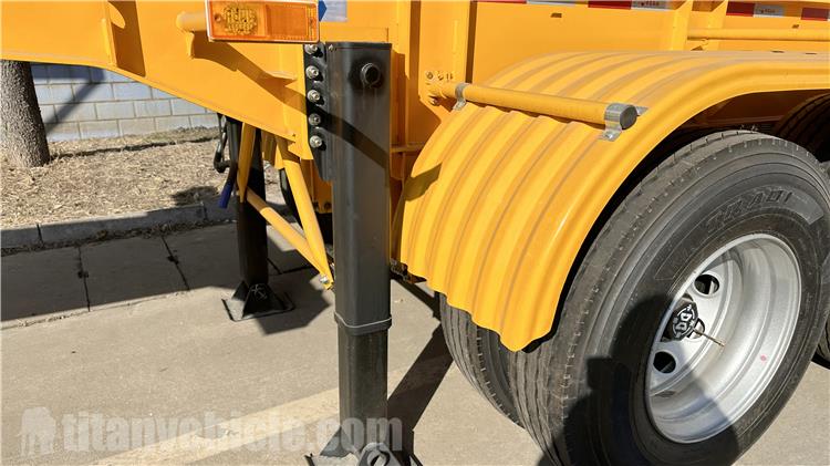 3 Axle 20ft Skeleton Semi Trailer for Sale In Kenya Mombasa