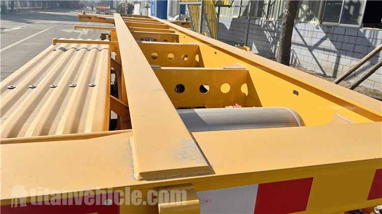 3 Axle 20ft Skeleton Semi Trailer for Sale In Kenya Mombasa