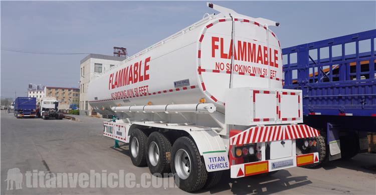 Tri Axle 50000 Litters Mono Block Tanker Trailer for Sale In Tanzania