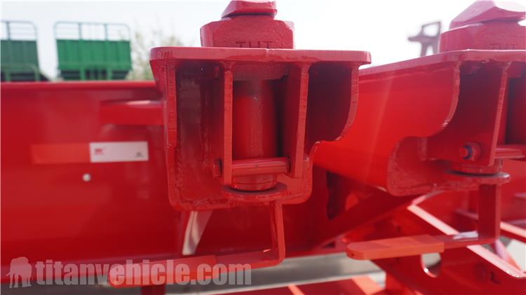 3 Axle 40 ft Skeletal Semi Trailer for Sale In Mauritania