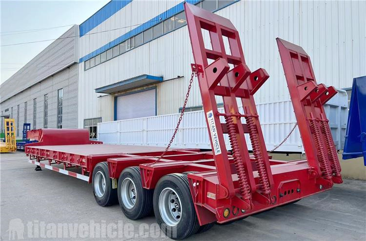 150 Ton 3 Line 6 Axle Low Bed Truck Trailer for Sale In Guyana