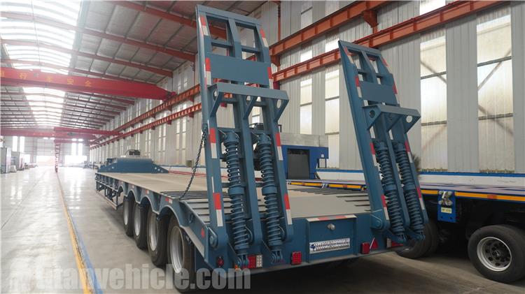 4 Axle Extendable Lowbed Trailer for Sale In Guyana