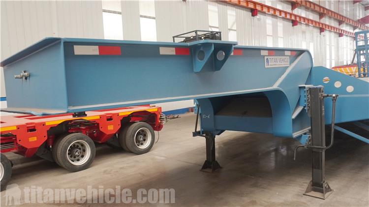 4 Axle Extendable Lowbed Trailer for Sale In Guyana