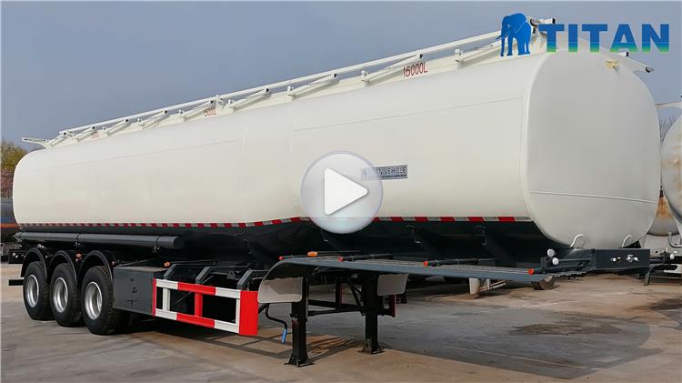 42000 Liters Oil Tanker Trailer for Sale in Togo