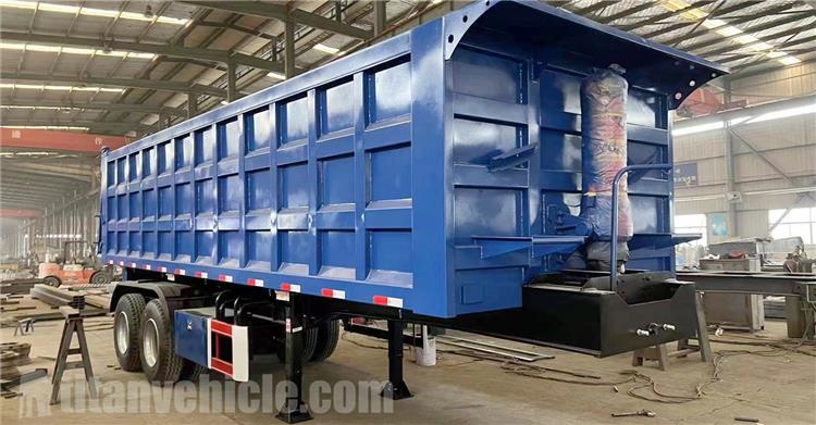 2 Axle 25CBM Dump Trailer for Sale in Nicaragua