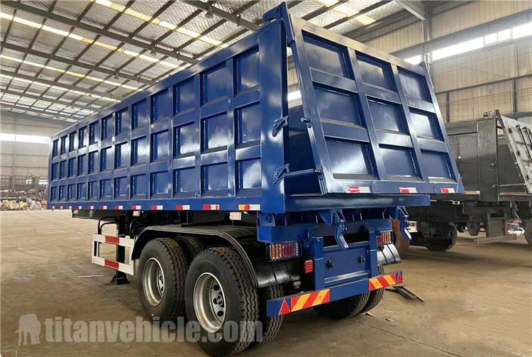 2 Axle 25CBM Dump Trailer for Sale in Nicaragua