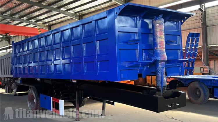 2 Axle 25CBM Dump Trailer for Sale in Nicaragua
