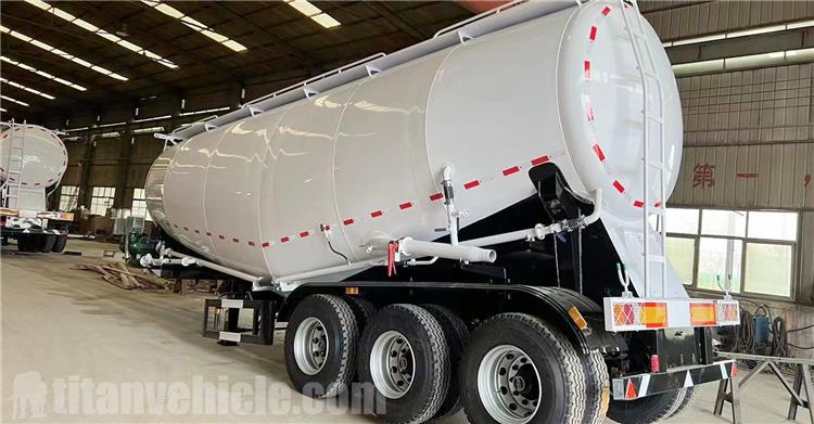 52cbm Bulk Cement Truck Trailer for Sale In Ghana