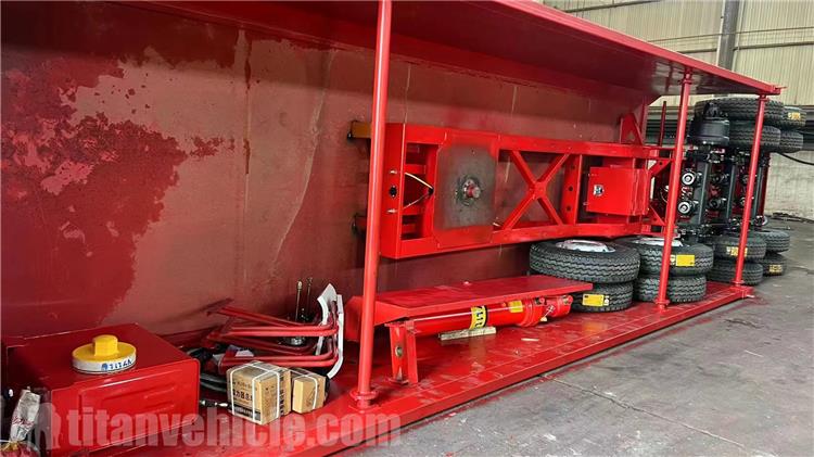 Tri Axle 60 Ton Semi Tipper Trailer for Sale In Ghana