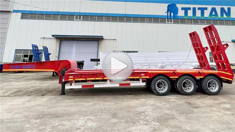 3 Axle 80 Ton Low Loader Trailer for Sale In Zimbabwe