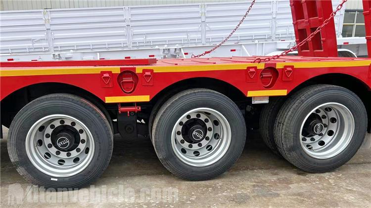 3 Axle 80 Ton Low Loader Trailer for Sale In Zimbabwe