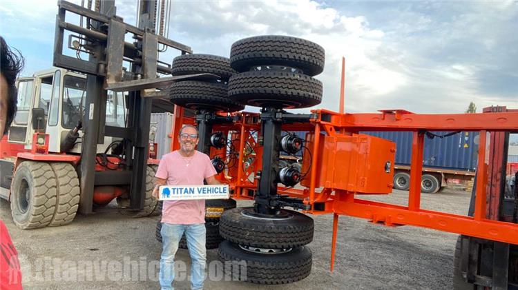 20 ft Skeletal Semi Trailer for Sale In Chile