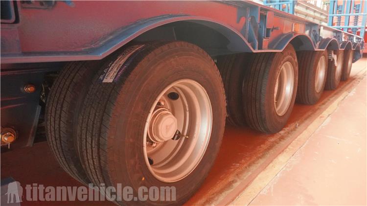 5 Axle Extendable Semi Trailer for Sale In Tanzania