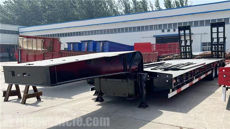 3 Axle 80 Ton Low Bed Semi Trailer for Sale In Dar es Salaam