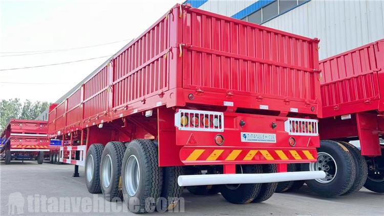 60 Ton Drop Side Trailer for Sale In Benin