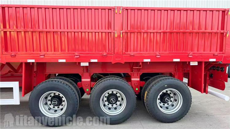 60 Ton Drop Side Trailer for Sale In Benin