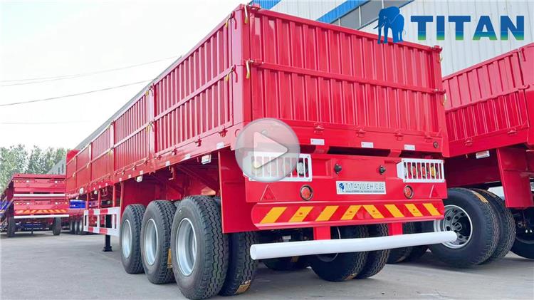 60 Ton Drop Side Trailer for Sale In Benin