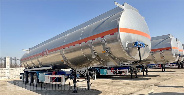 Aluminum Alloy Tanker Trailer for Sale In Accra, Ghana