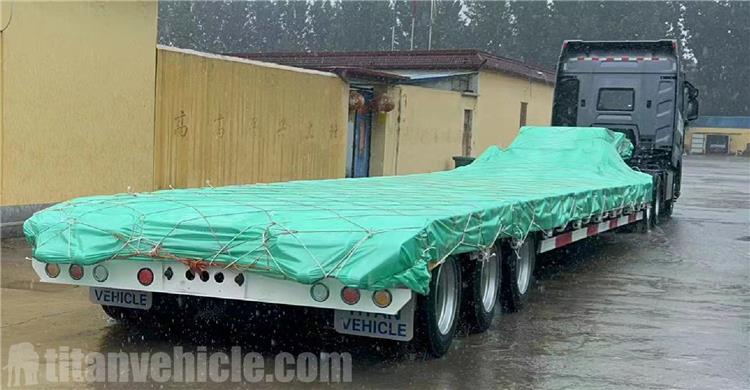 40 FT Semi Low Bed Trailer for Sale In Philippines Manila