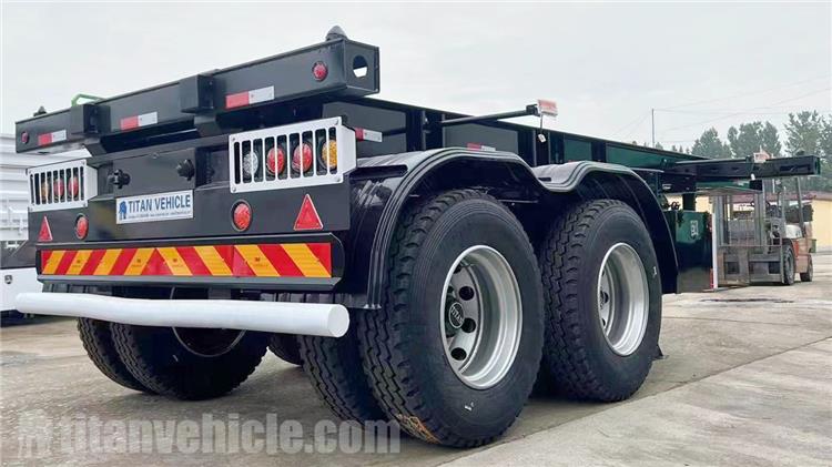 2 Axle 20 ft Skeleton Semi Trailer for Sale In Kenya Mombasa