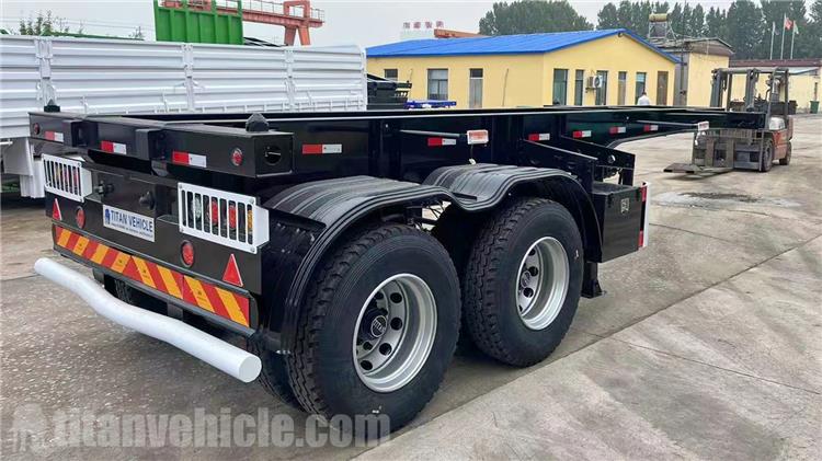 2 Axle 20 ft Skeleton Semi Trailer for Sale In Kenya Mombasa