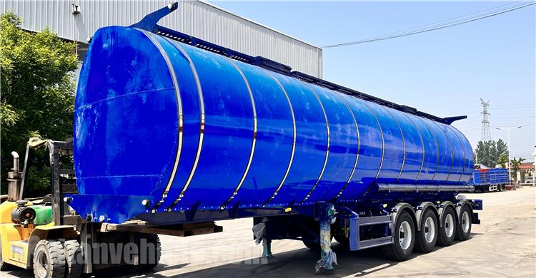4 Axle Stainless Steel Tanker Trailer for Sale In Barbados