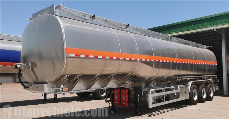 50000 Liters Aluminum Fuel Tanker Trailer for Sale In Jamaica