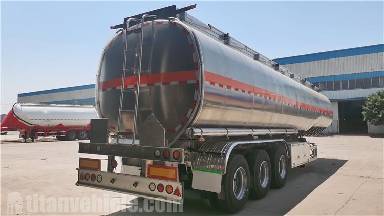 50000 Liters Aluminum Fuel Tanker Trailer for Sale In Jamaica