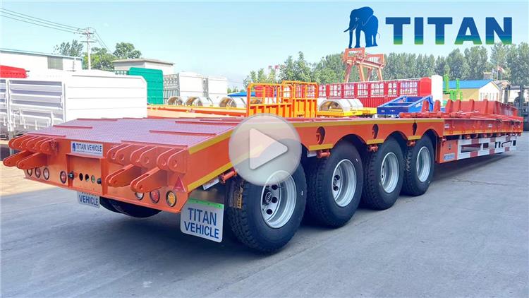 100 Ton Low Loader Semi Trailer for Sale In Jamaica