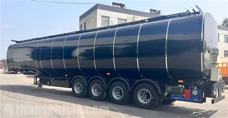 4 Axle 50000 Liters Stainless Steel Tanker Trailer for Sale In Benin
