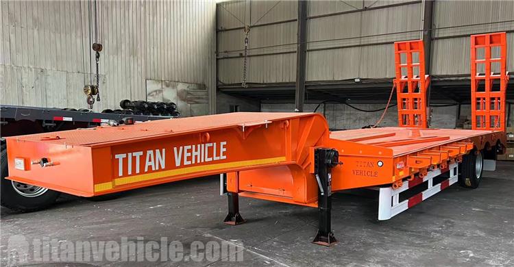 60 Ton Low Bed Truck Trailer for Sale In Kenya