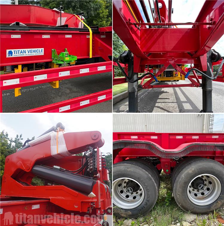 37 Ton Side Loader Container Trailer for Sale In Jamaica
