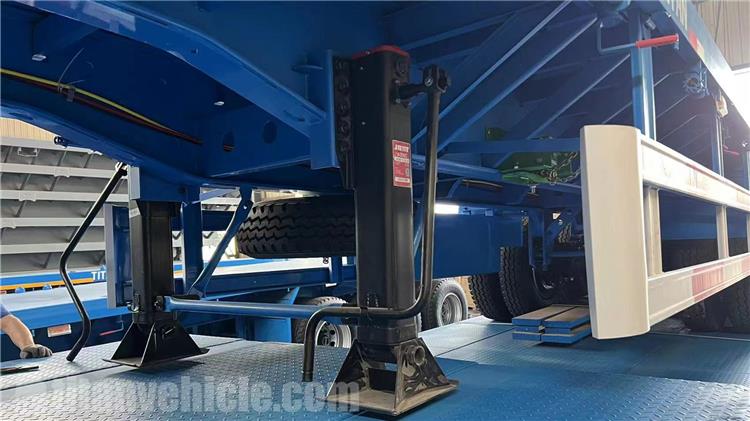 Tri Axle Detachable Gooseneck Trailer for Sale In Dominica