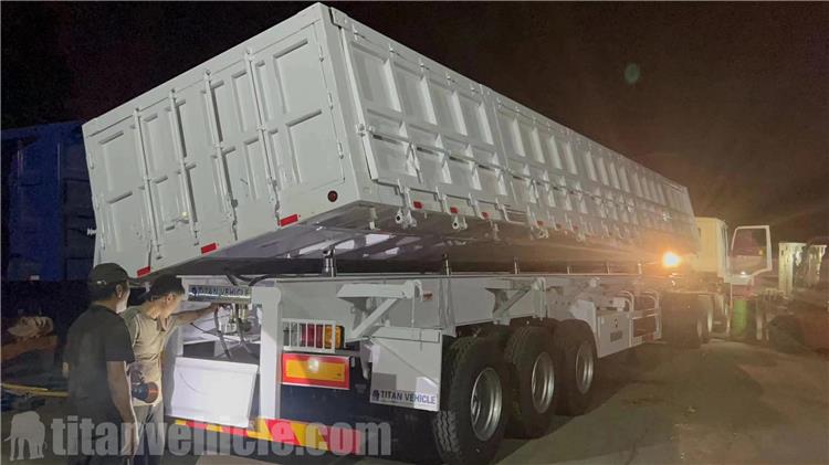 34 Ton Side Dump Trailer for Sale In Zimbabwe