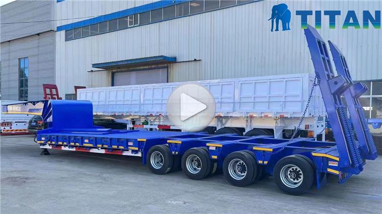 4 Line 8 Axle Low Loader Trailer for Sale In Zimbabwe