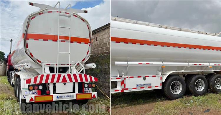 Tri Axle Fuel Tanker Semi Trailer for Sale In Guinea