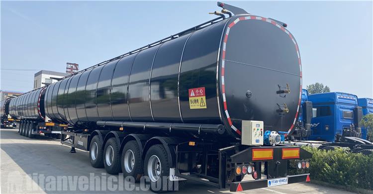 Tri Axle Chemical Tanker Trailer for Sale In Benin