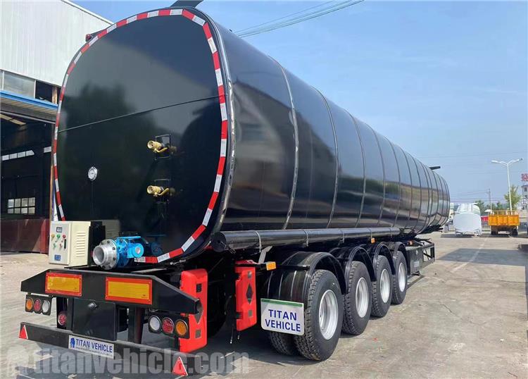 Tri Axle Chemical Tanker Trailer for Sale In Benin