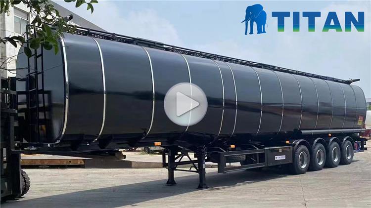 Tri Axle Chemical Tanker Trailer for Sale In Benin